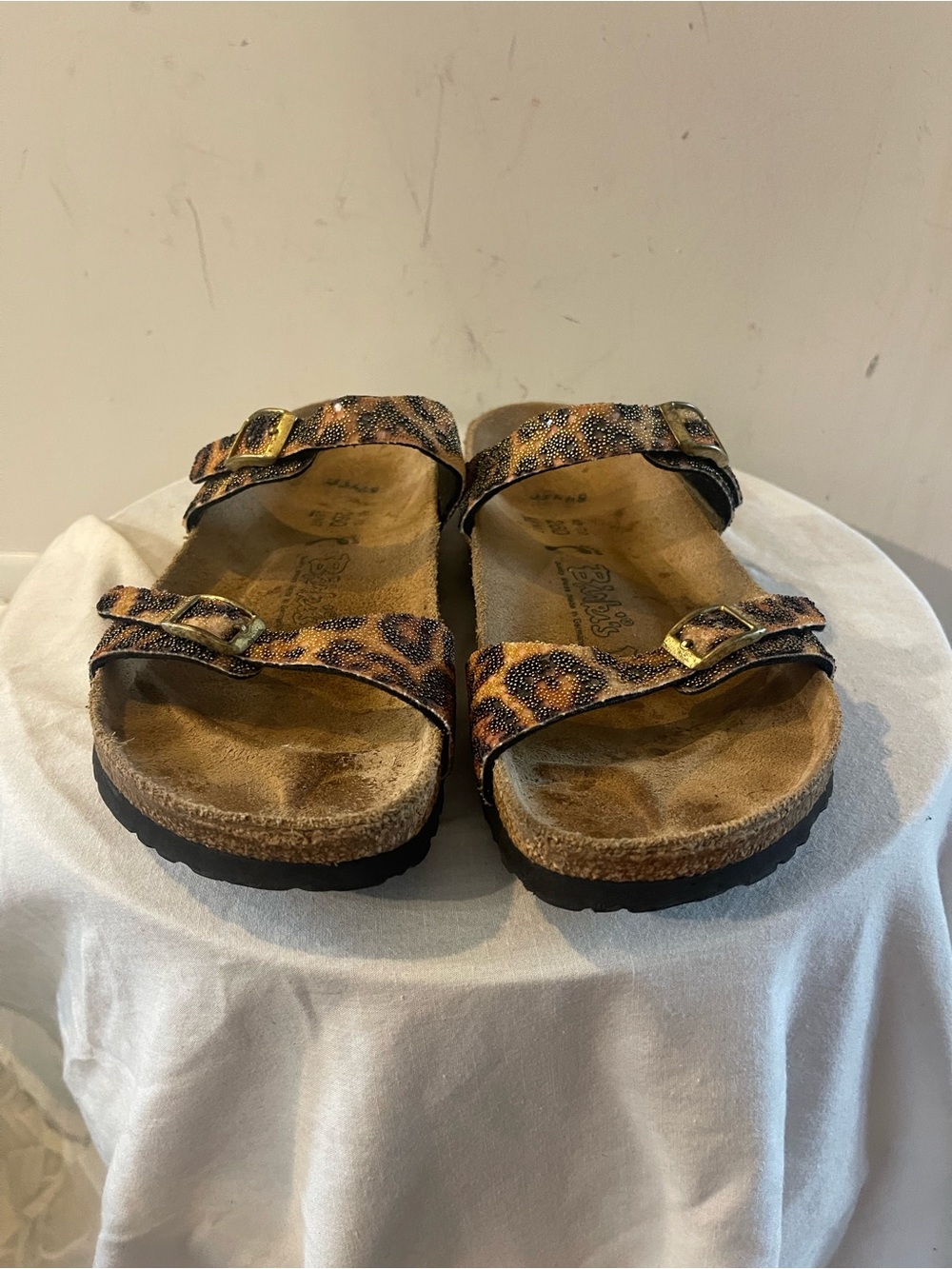 Birkenstock Animal Print Slides